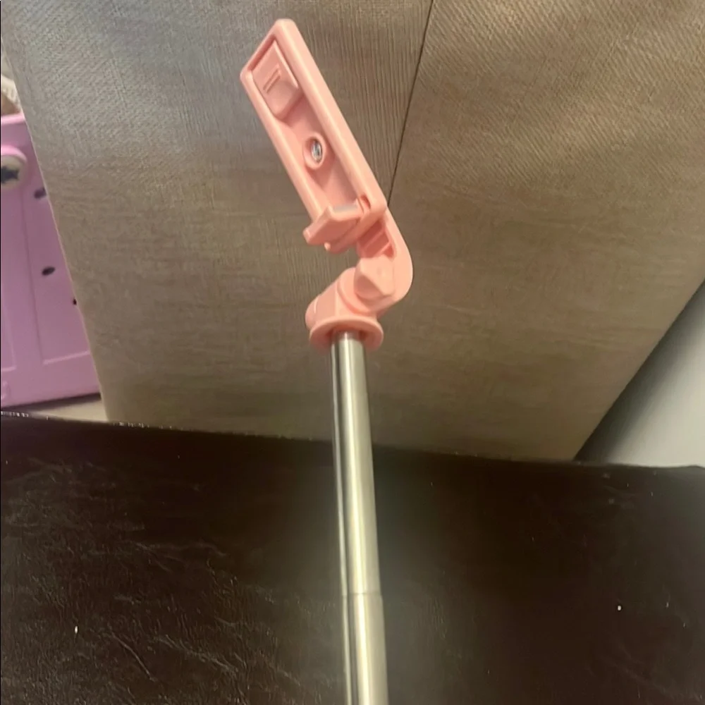 Pink Foldable Phone Holder